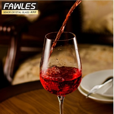 弗罗萨FAWLES无铅水晶红酒杯 水晶玻璃葡萄酒杯 波尔多酒杯手工杯